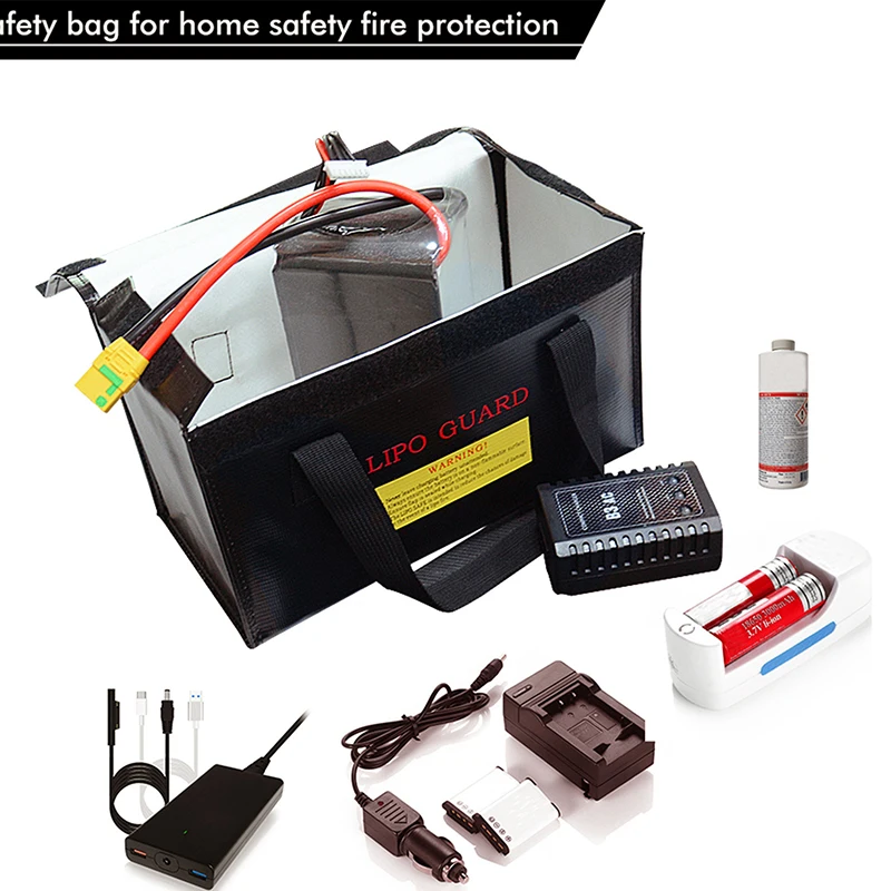 Maximum 6S1P Lipo Battery Storage Bag Explosionproof Safe Guard Sleeve Agriculture UAV Special Purpose Plant Protection Bags