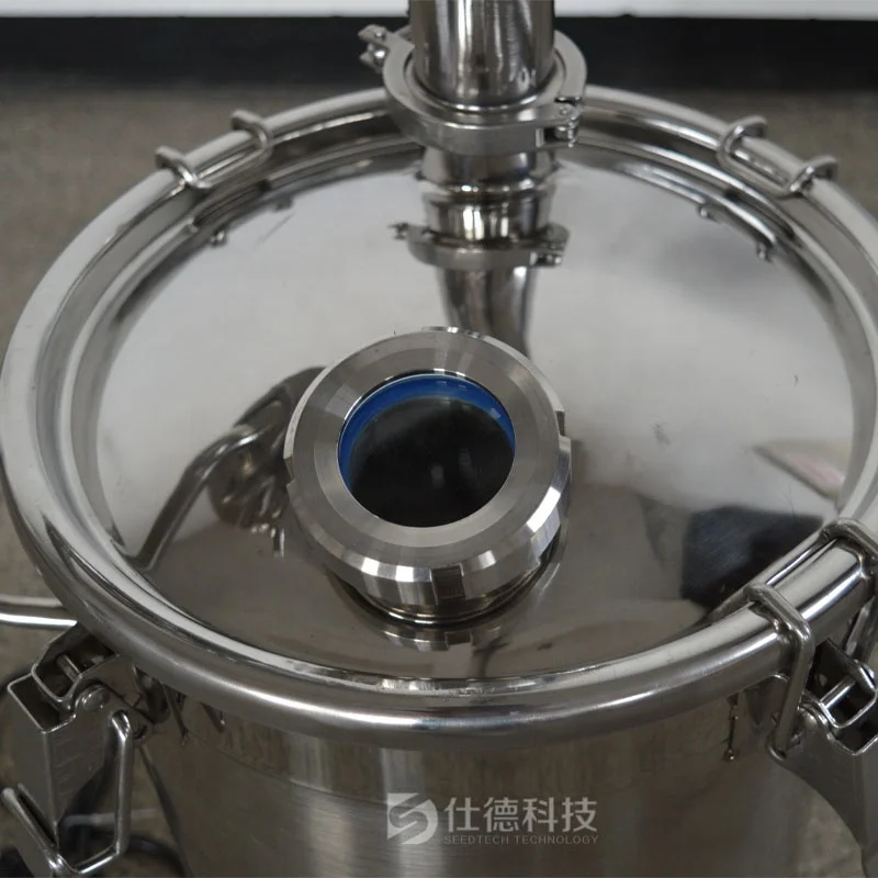 Vacuum Distillation Distillers Wiped Film Molecular Essential Oil Distillation Machine To Extract Essential Oil