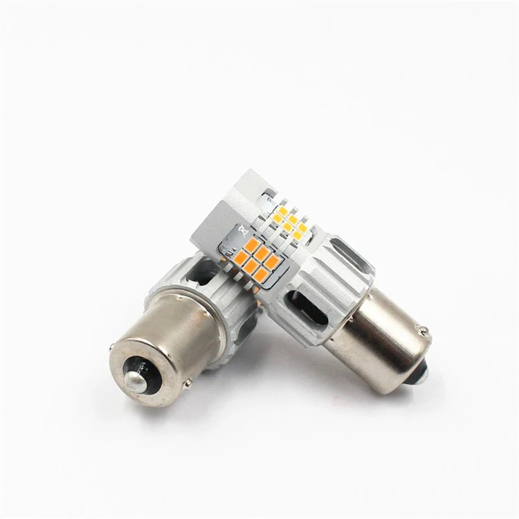 Can-bus 24SMD 3020 автомобильная светодиодная лампа T20 7443 1157 BAY15D 3157 1156 S25 3156 LED DRL указатель поворота боковых