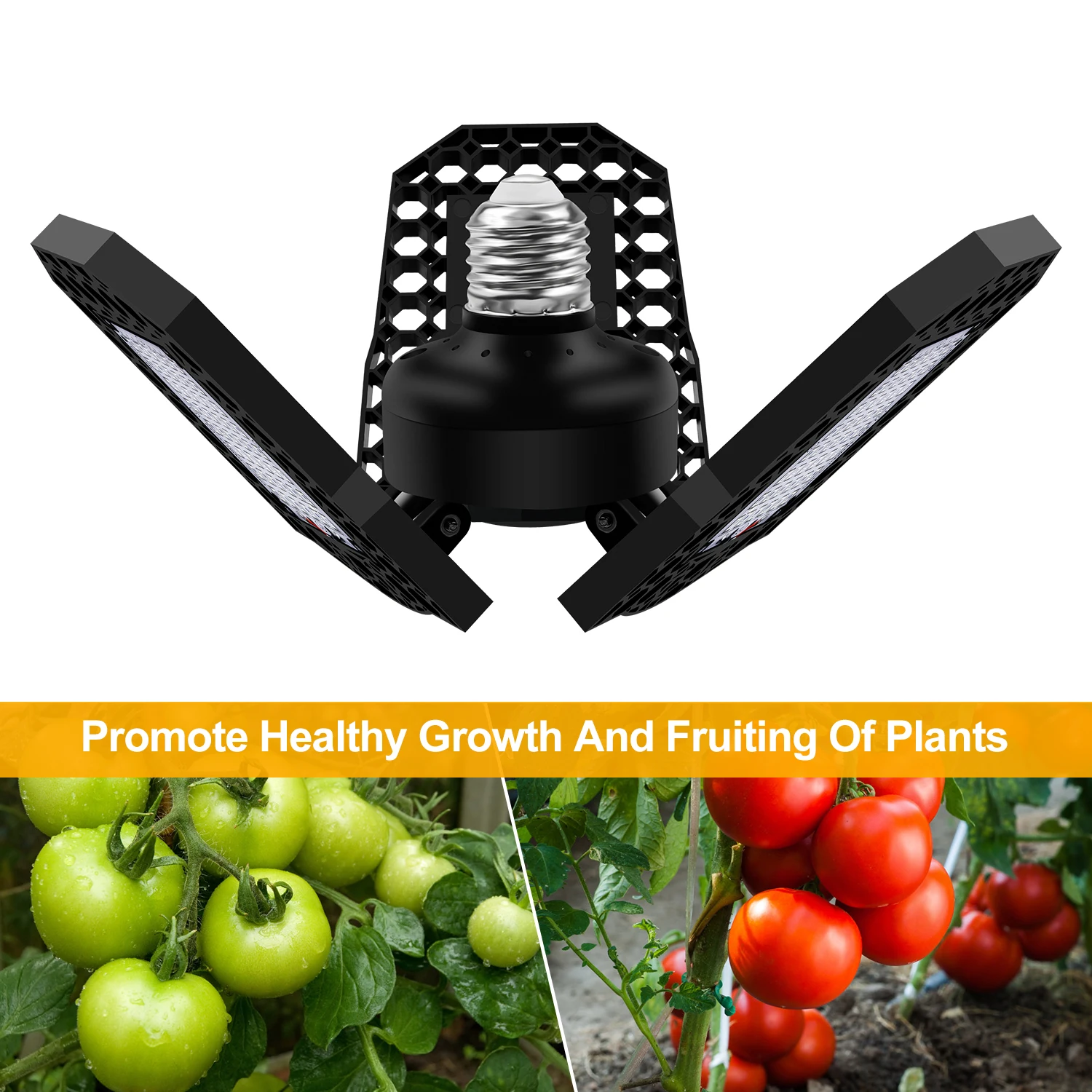 Vegetables and blooming grow lights Red and blue spectrum folding LED shed plant breeding grow lights