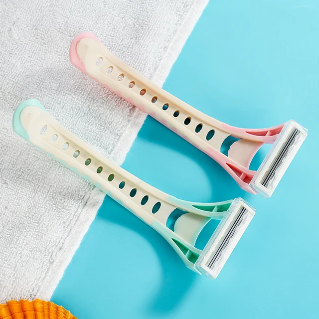 Lameila Best Seller Body Beauty Tools Shave Knife Women Single Handheld Plastic Razor Blade Shaving A0925