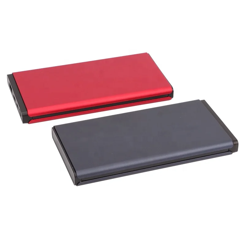 2020 Новое поступление Высокая емкость Портативный 10000 мАч полимерный аккумулятор тонкий внешний аккумулятор