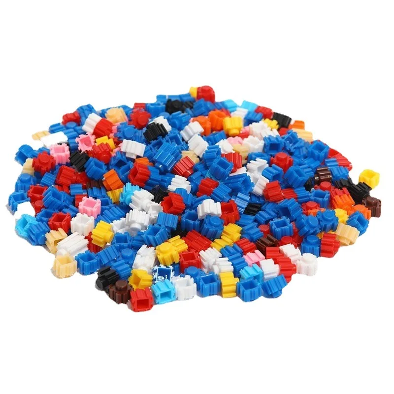 Distributor wanted new arrivals educational Micro particles plastic assembly Blocks toys puzzle blocks toys for kids learning