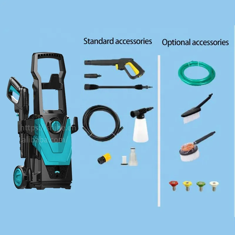 SJ24A Pressure Washer High Pressure Cordless High Pressure Car Washer Rechargeable With CE