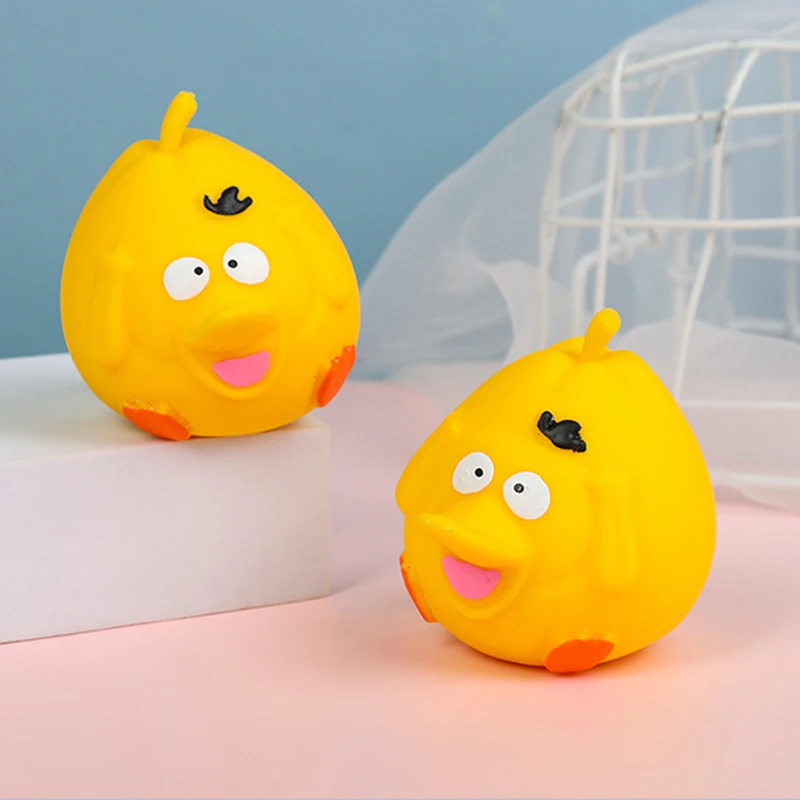 New Arrival Cute Duck Pear Stress Relief Toy Funny Squeezing Fidget Toys For Kids And Adults