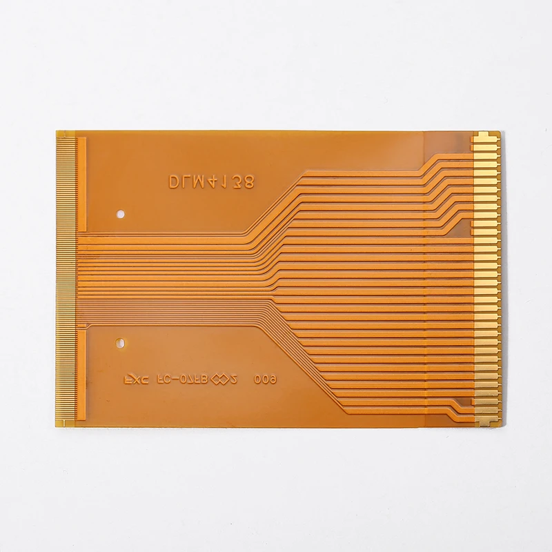 Flat Flex Pcb Fpc Board Gold Flexible Copper Immersion 0.1~0.6mm Ipc-a-610 E Laser Cut Pcbquick Rohs Kf-0113 0.5mil 0.1mm 1oz