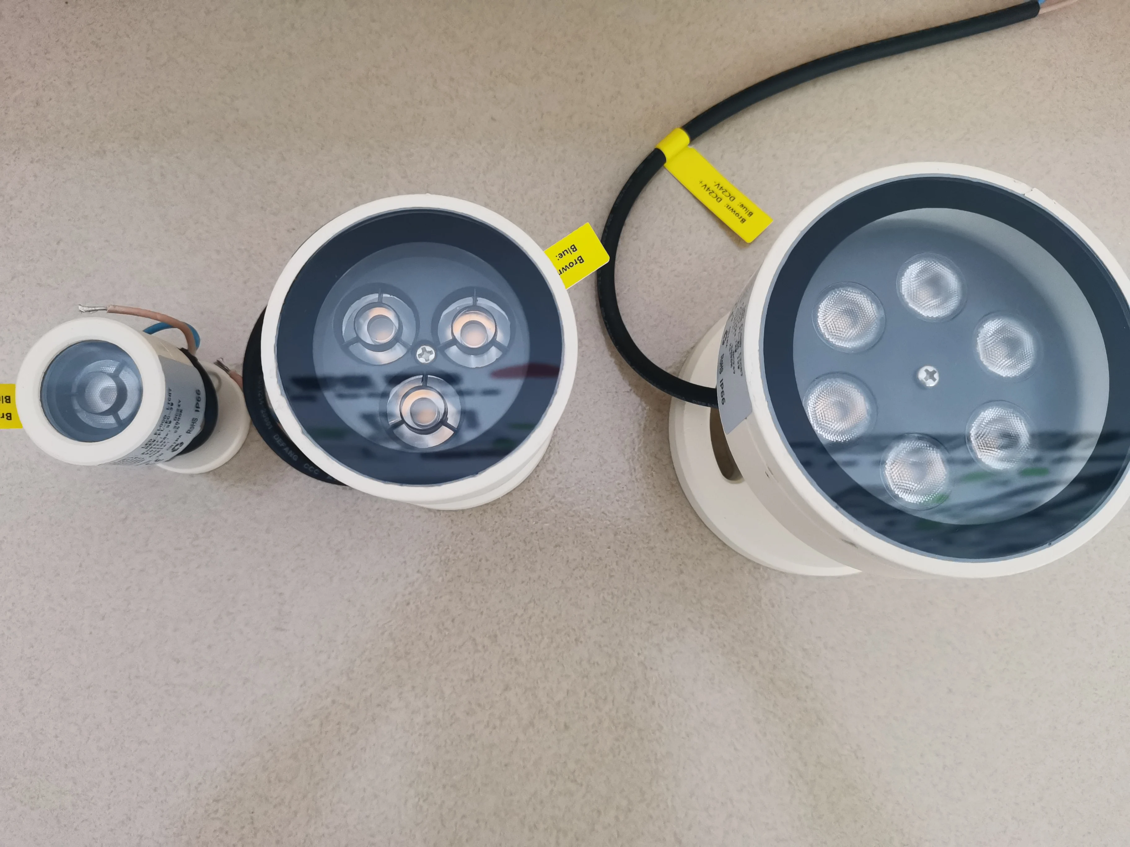 3 Degree Mini Optional Color Outdoor Flood Light 3W 4W 6W Multi Beam Angel Outdoor Spot Light Facade