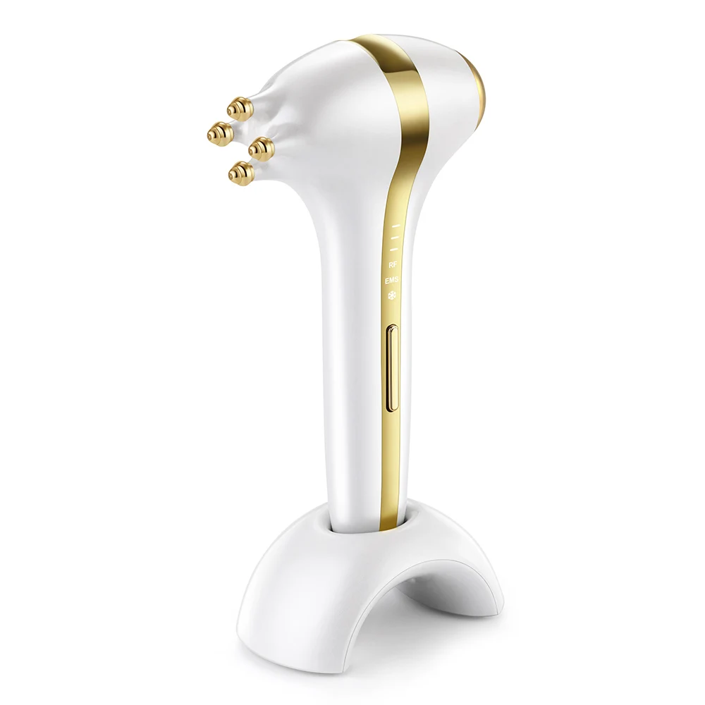 RF EMS ICE  cool 3 in 1 Dark Circle Remove eye beauty device Radio Frequency Device For Home