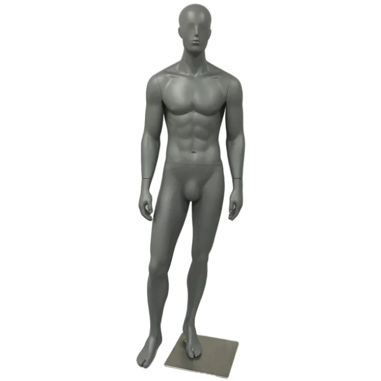 Full body sexy lifelike male mannequins men business suit display standing male mannequin with head