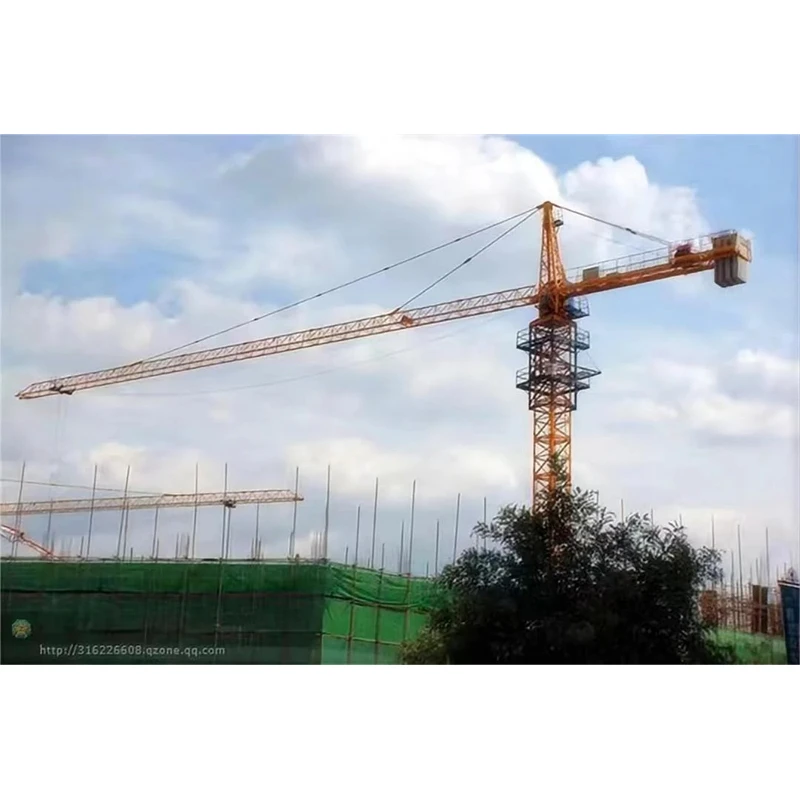 China 6 Ton Used Flat Top Tower Crane Manufacture Flat-Top Tower Crane