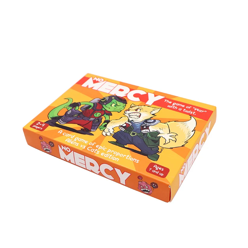 Printed Game Card Wholesale Bulk Full Color As Your Requirement Custom Printing Paper Box Cardboard Board Game