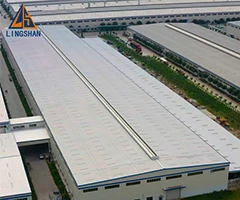 low cost steel structure warehouse cold storage plant industrial shed design