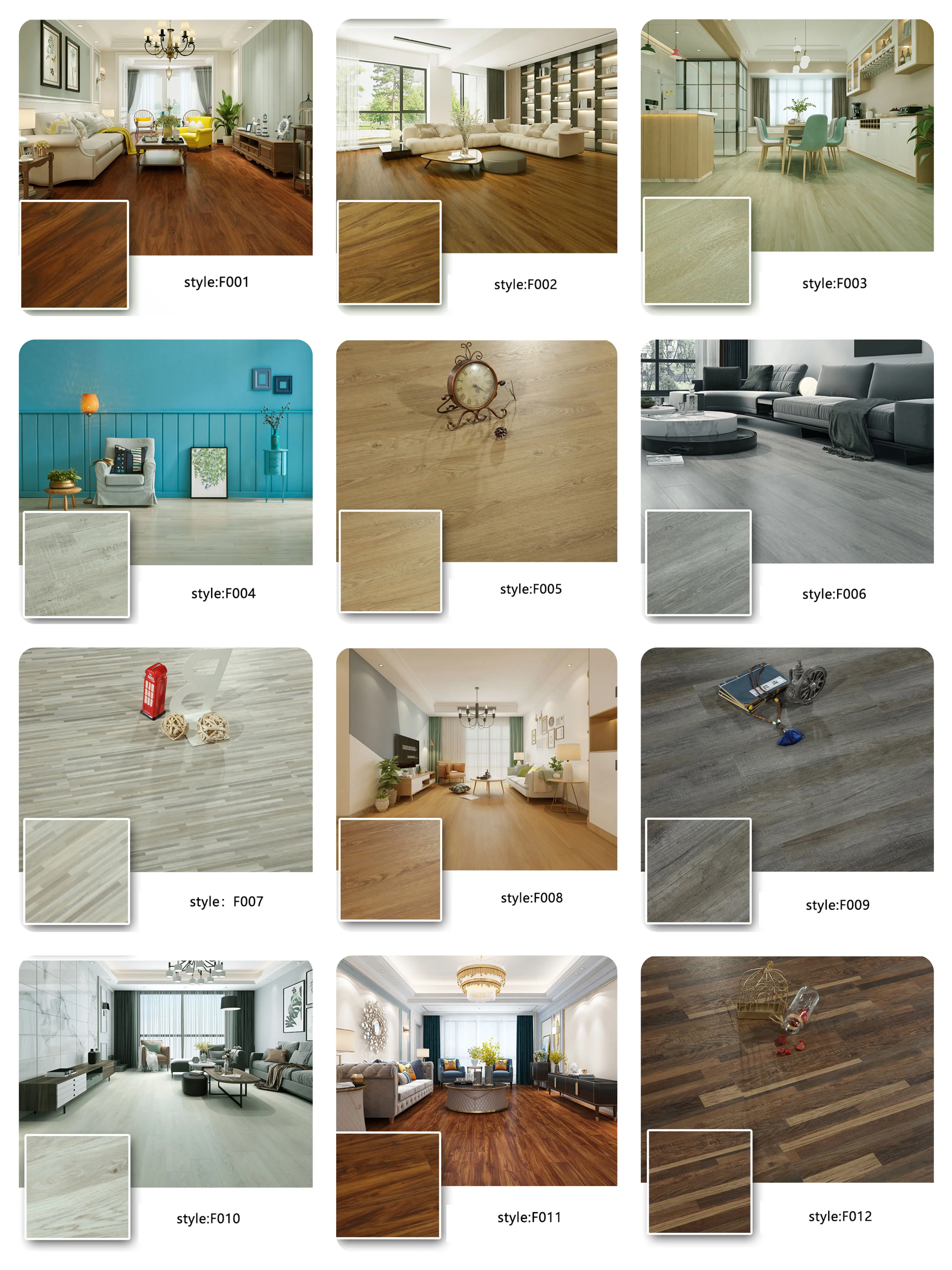 linie waterproof v- groove panel veneer oak vinyl 4mm 5mm 6mm spc flooring