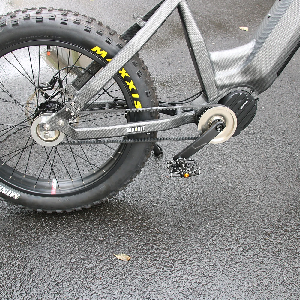 new arrival bafang M630 Ebike cheap belt drive 26' fat tyre ebike price
