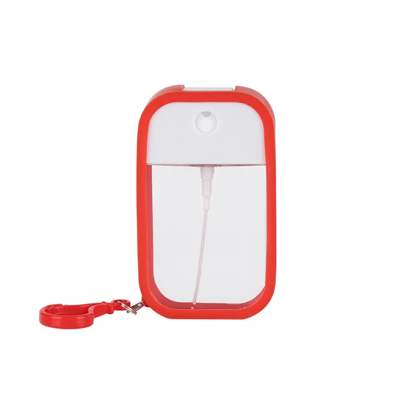 Travel portable press silicone Hook perfume Alcohol refill Water Bottle Toner spray Separate empty bottle card spray bottle