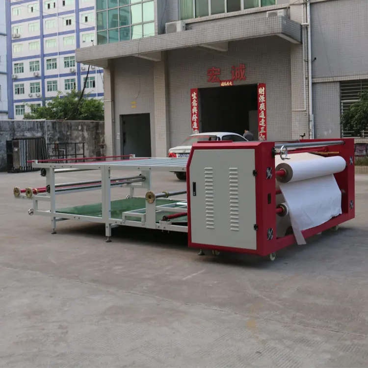 calendar machine with roller automatic separation roller press sublimation Fabric printing machine