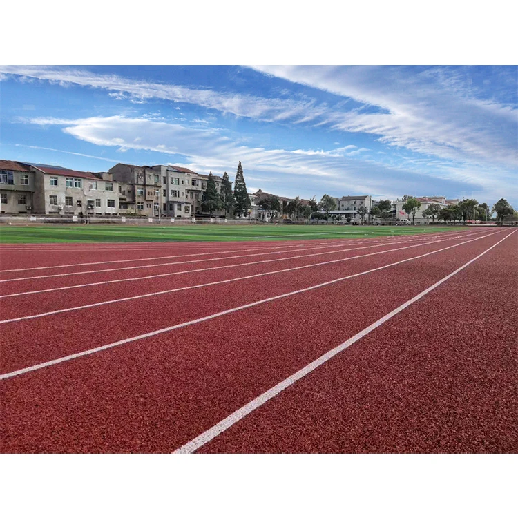 Sandwich System Running Track for Sport Flooring Rubber Field Athletic Track