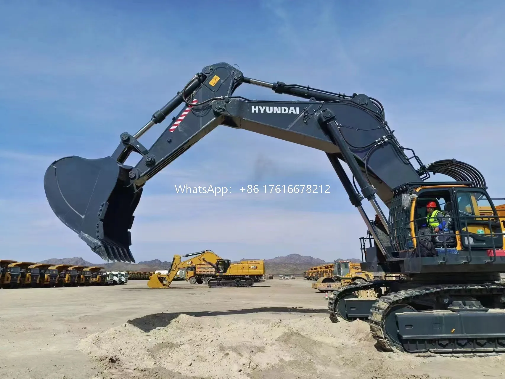 Original new excavator Hyundai 1250 Hyundai excavator hx1250 in great condition for sale High quality Hyundai 1250 in shanghai