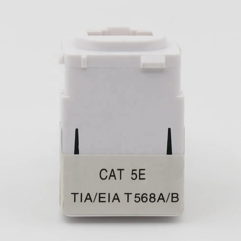 TM-8103 RJ45 Cat5e 8P8C Australia Clipsal 90 Degree Type Keystone Jack