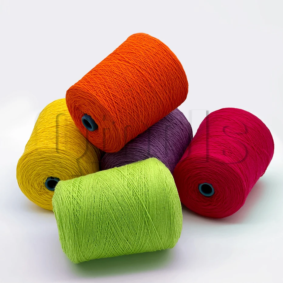 Ready Stock 1000g 2/4/6 ply Original Factory Custom Logo 100% New Zealand Wool Tufting Yarn Wool Yarn For Tufting