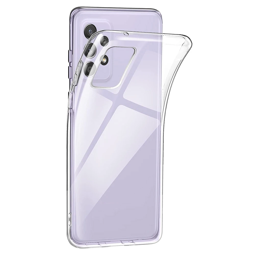 Soft TPU Coque Telephone For Samsung Galaxy A73 A53 A33 A13 A03 A72 A52 A32 5G Ultra Thin Clear Phone Case Funda For Samsung A73