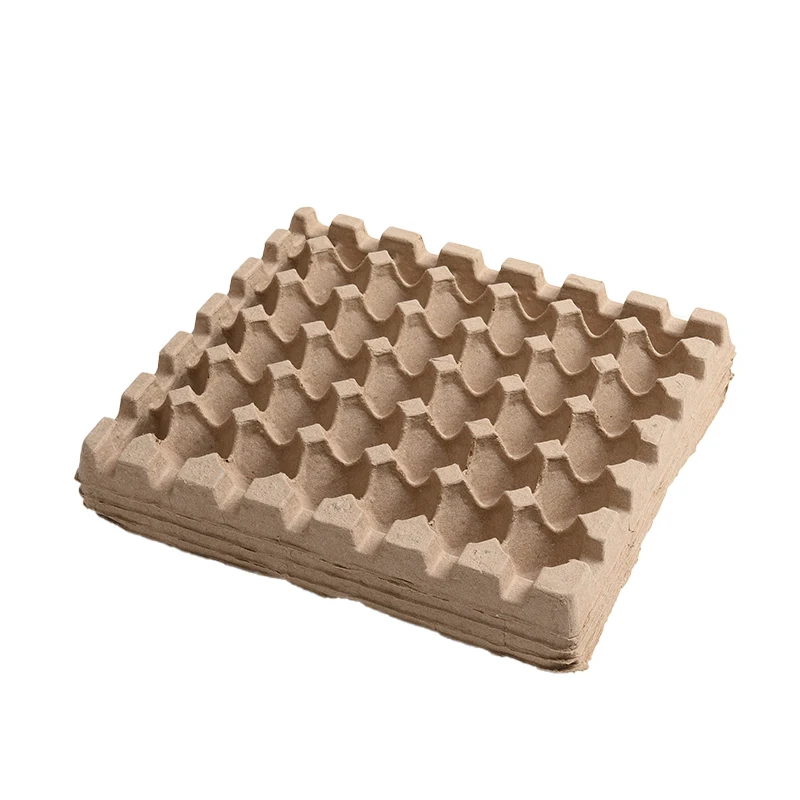 Recycled 10 30 Holes Colored Paper Egg Tray Pulp Packing Box For Chicken Egg