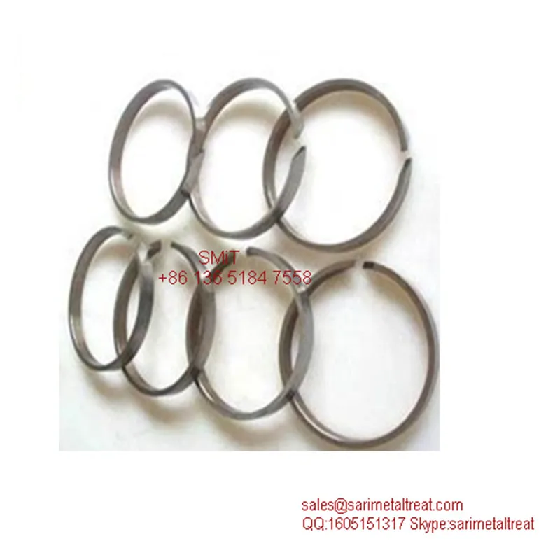 Plunger piston ring for zinc hot chamber die casting machine 50  45