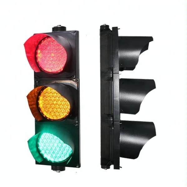 CE certificate 200mm 3 aspects Tri-color full ball LED traffic signal light