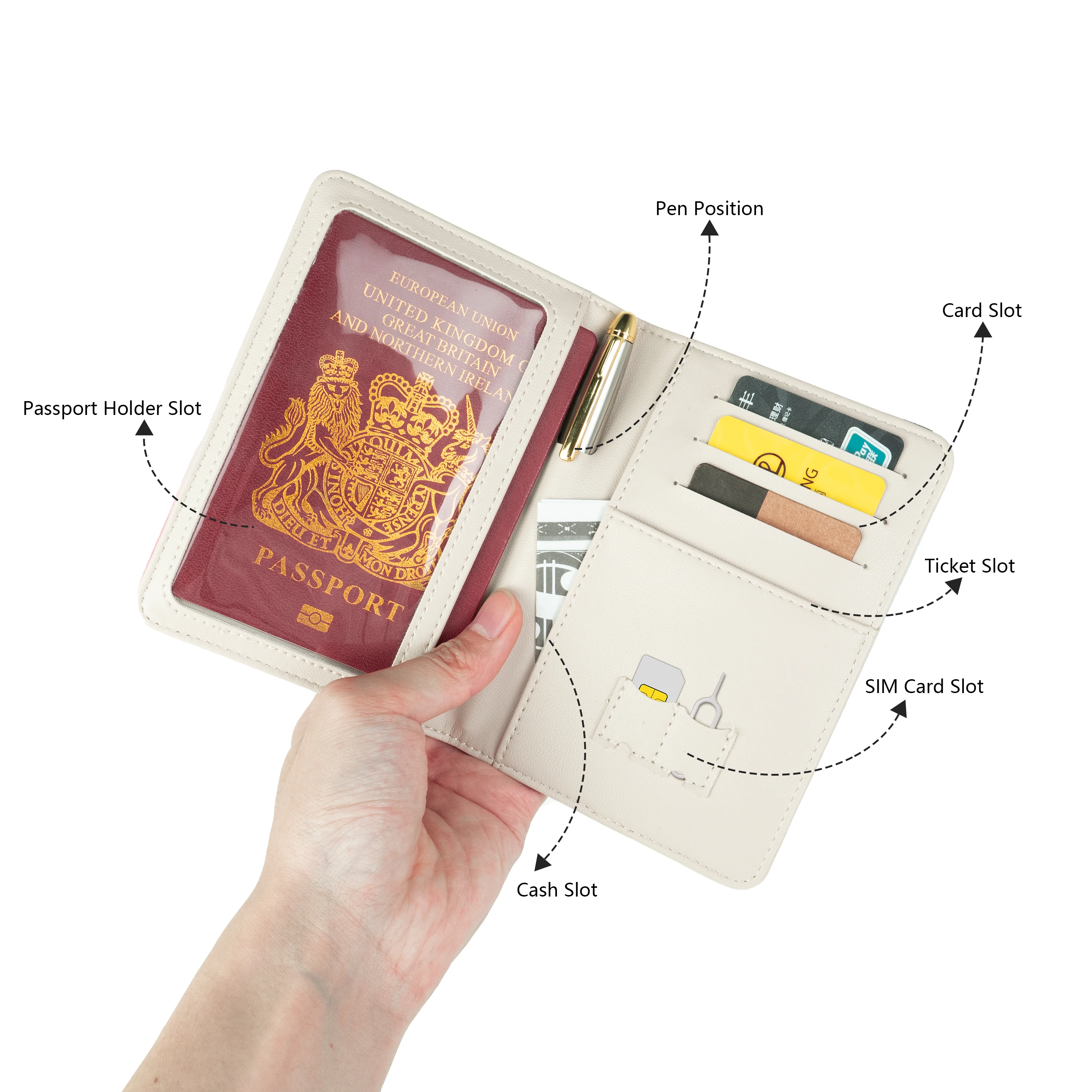 Wholesale Travel Gift Ideas Promotional Business Pu Passport Cover And Luggage Tag Vip Office Gifts Set Luxury