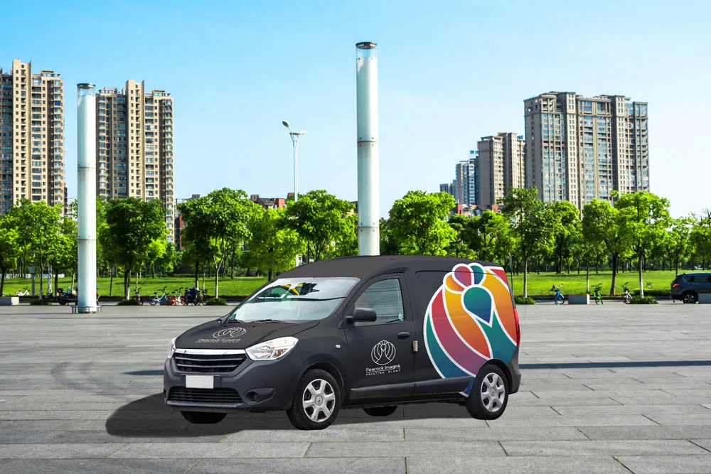 Premium Glossy Solvent Decoration Black Grey Glue Bubble Free Self Adhesive PVC Vinyl