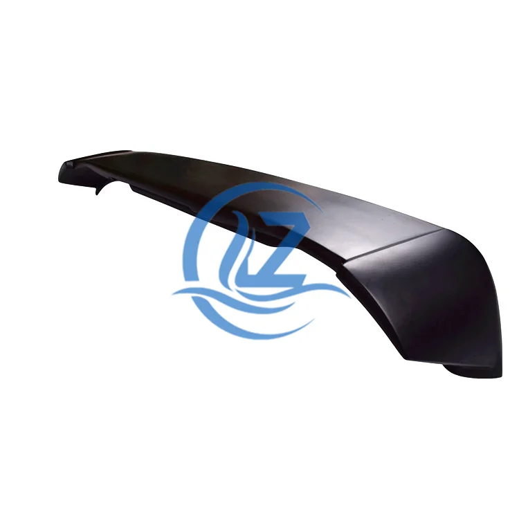 Hiace 2005-18 rear spoiler wide 1880 high roof with light glass fiber