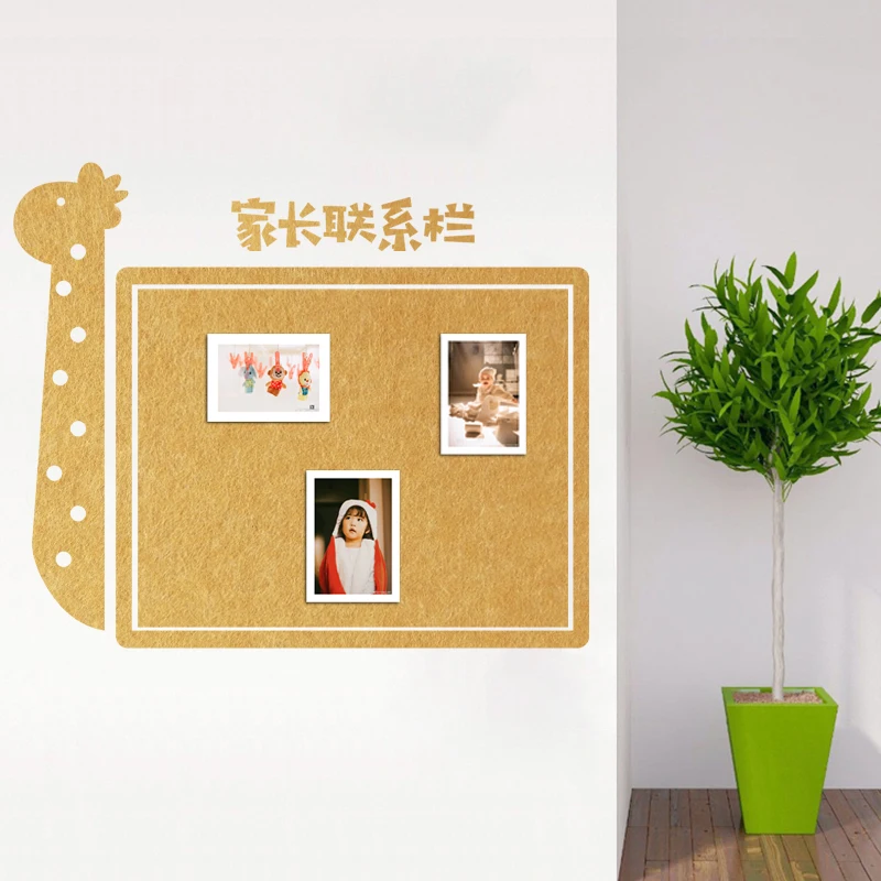 Generic home decor 3d wallpaper felt sound insulation board flocking sticker