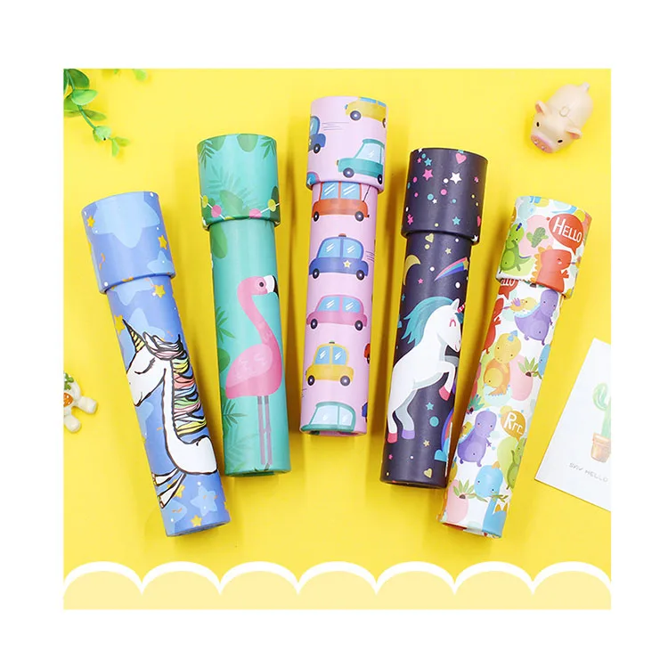 Образовательный развлекательный магический калейдоскоп на заказ для детей, рождественский подарок, уличная игрушка, калейдоскоп