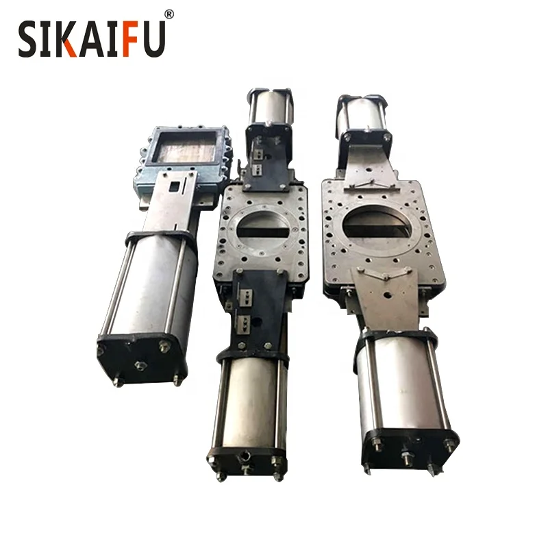 Knife Gate Valve Slag Traps for Paper Making Industry