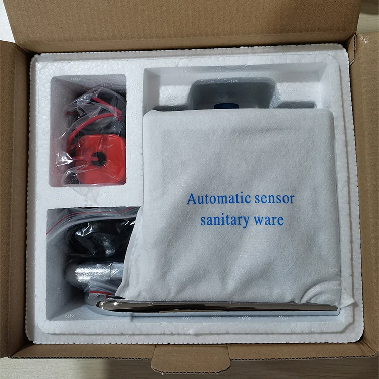 CE Certified Brass Automatic Smart Urinal Flush Valve High Quality Dual Flusher with Manual Sensor Wall Mounted for Hotel Use