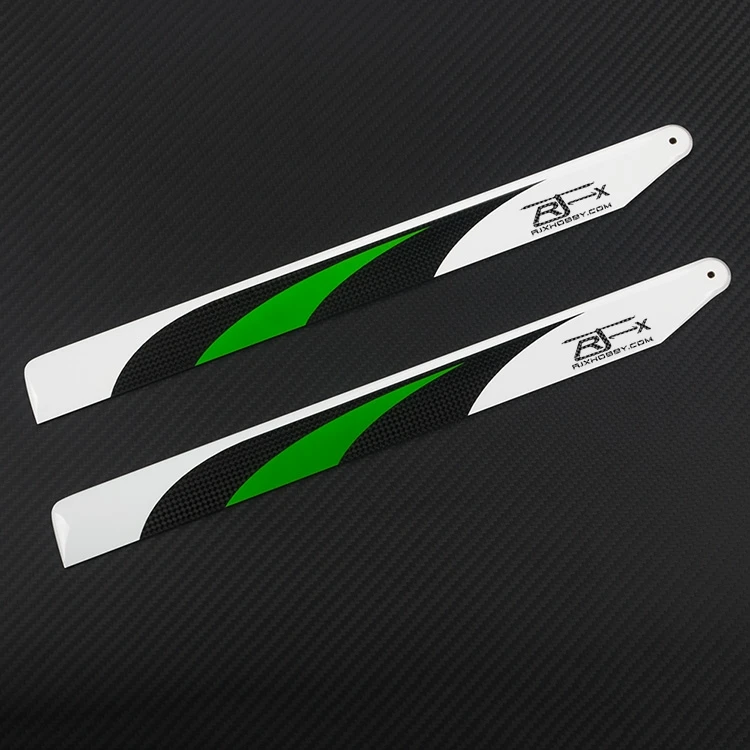 Factory wholesale main tail RC helicopter carbon fiber blade