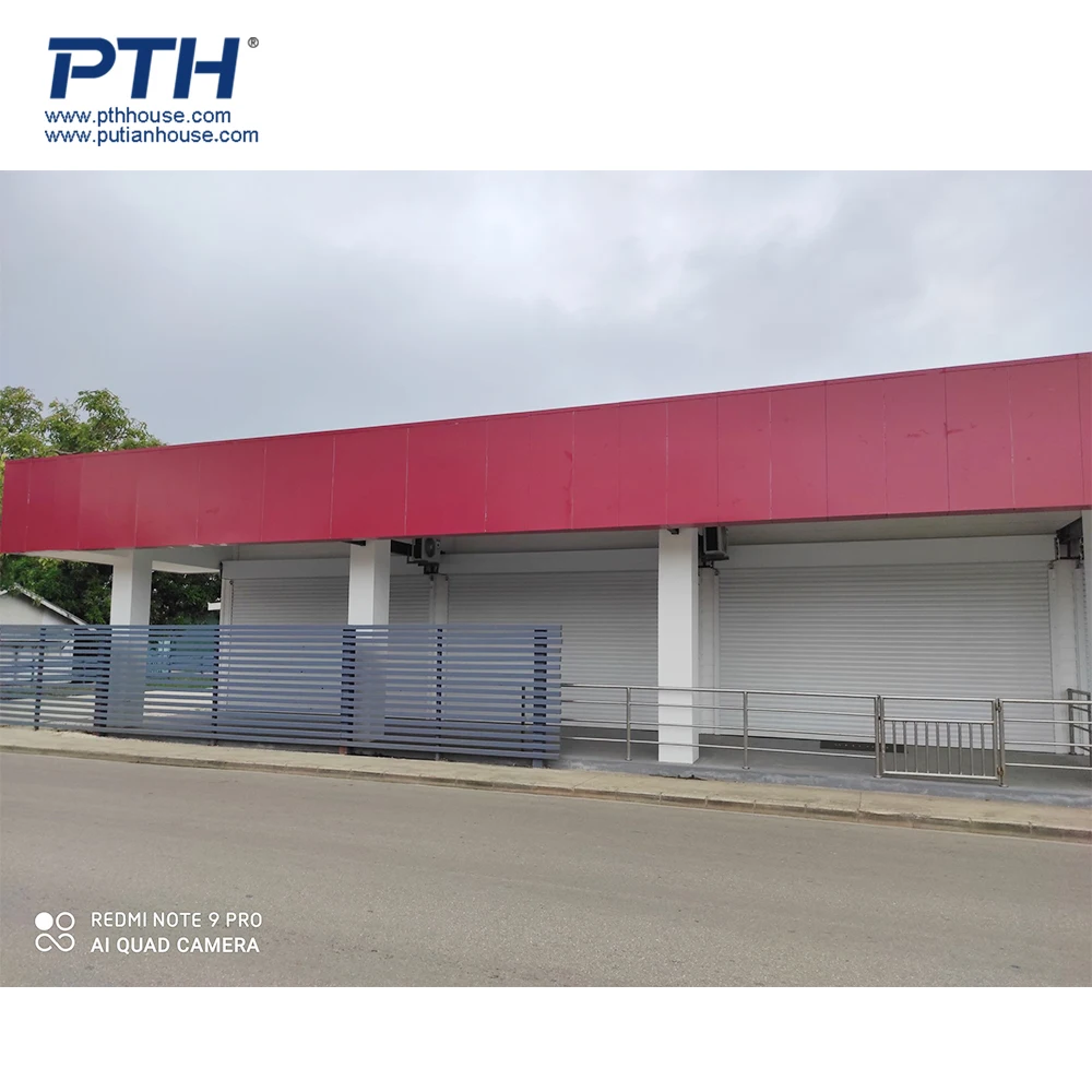 luxury Pre Fabricated Houses Light Steel Villa china factory prefab apartment