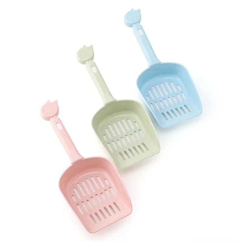 
Pet Suppli Cheap Plastic Pet Cleaning Scoop Cat Litter Shovel 
