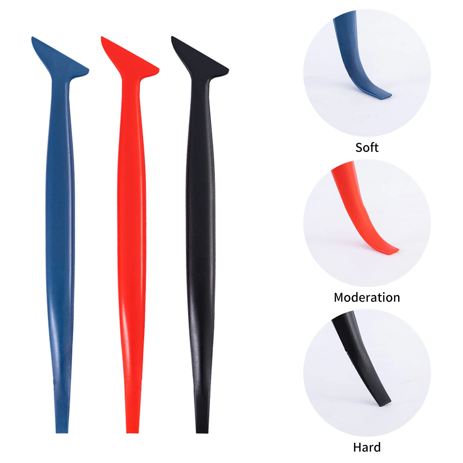 7mo car ppf squeegee vinyl scraper car color changing film tools set car wrap tools squeegee for vinyl film