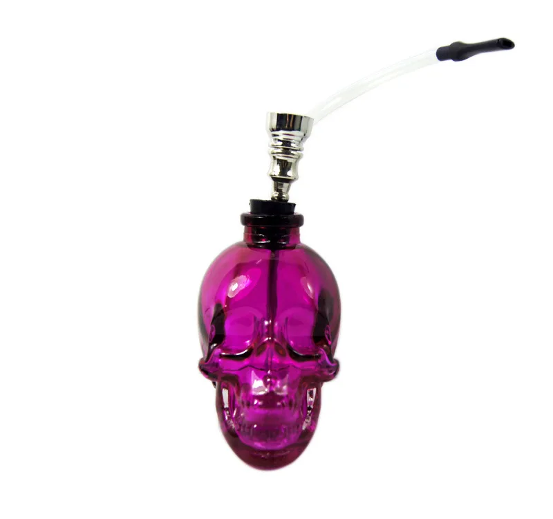Hot selling new healthy portable filtered hookah small glass pipes stained glass pipe steel pipe price