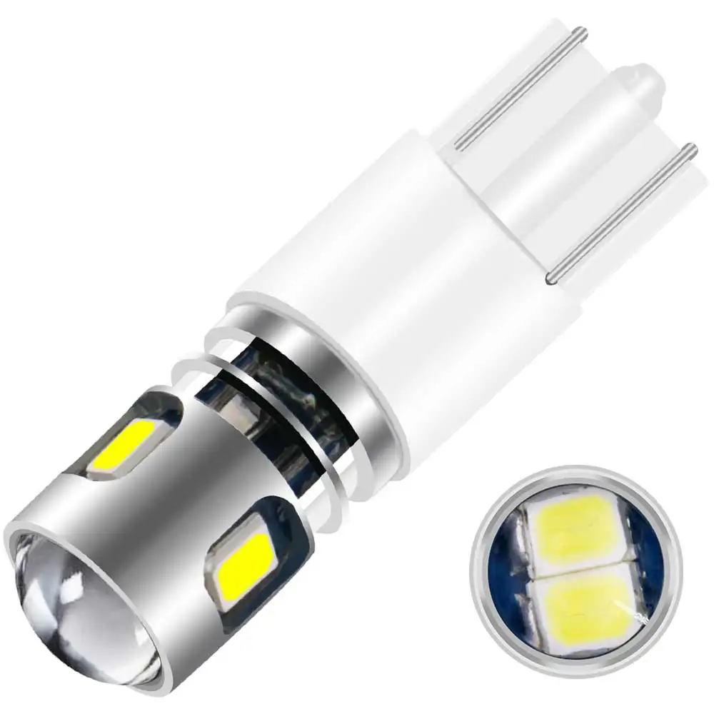 Оптовая торговля производство T10 2835 Led 5SMD автомобильная лампа для чтения авто лампы может занять от 10 до 30V 0,9 W 6745K W5w 194 купол индикаторная лампа DJ057-White