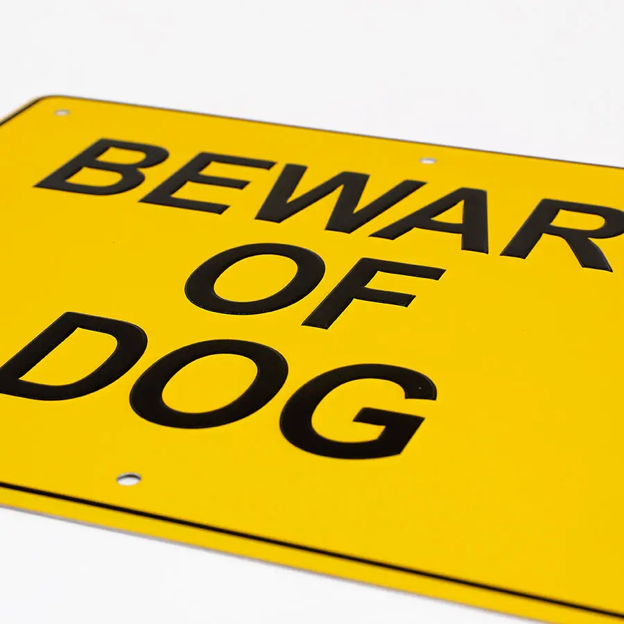 Wholesale Slow Ac Down Square Sign Post Traffic Road Warning Road Board Safety Traffic Sign With Custom Pattern