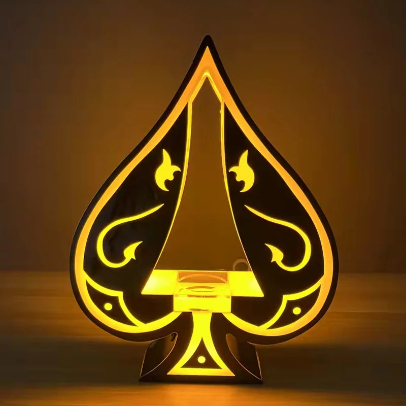 Ace of Spades Champagne VIP Bottle Service Presenter for Nightclub Lounge Bottle Glorifier Sign