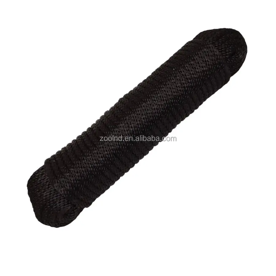 100% Nylon Rope  White Multifilament Nylon Solid Braided Rope