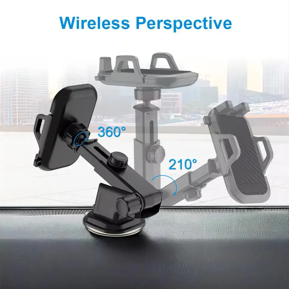 Trending Mobile Mount Dashboard Car Phone Holders Cellphone Holder for Car Suction Cup Holder Mobile Stand Car Phone Mount