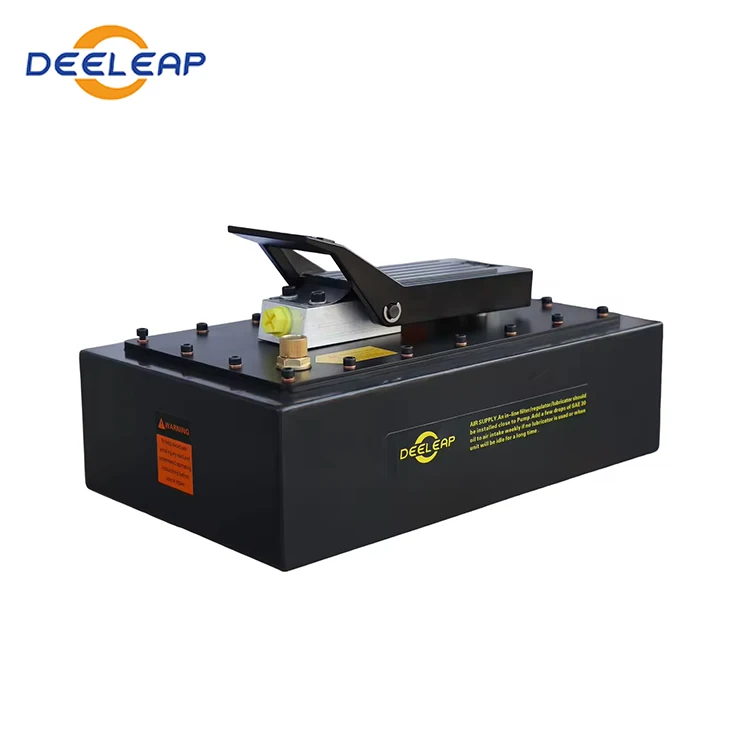 PAS17 Maintenance Tools Pneumatic Foot Pedal Hydraulics Pumps Single-Acting Air Powered Hydraulic Pump for Various Applications