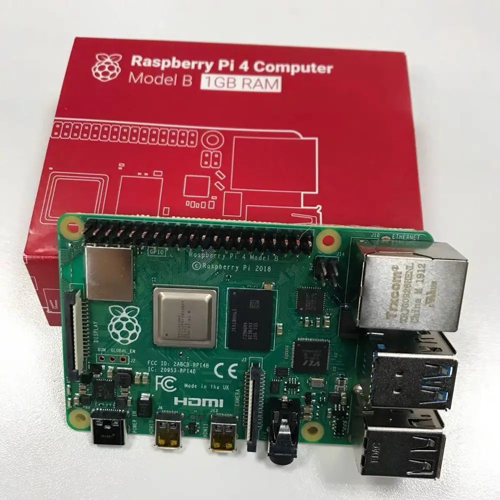 Новые Raspberry Pi 4 Модель B макетная плата с 64-разрядный четырехъядерный процессор Arm 1 5