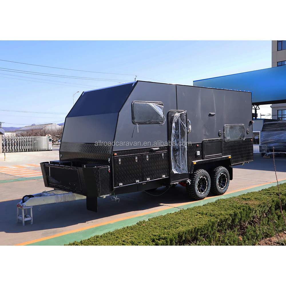Hot selling 4X4 caravan offroad camper trailers caravan made in China
