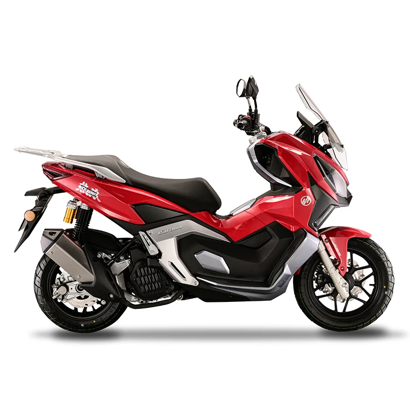 China New 4 Stroke Air Cooling Motorcycle Mopeds 150cc Gas Scooters Wholesale