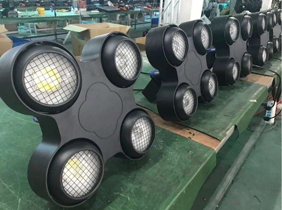 NEW Waterproof led Blinder 4 eyes Audience Light 4x100W COB LED Light